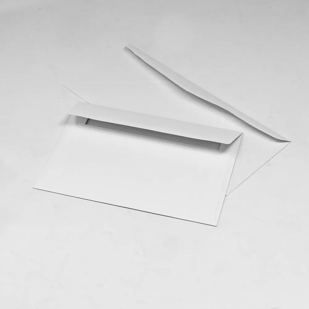White envelopes