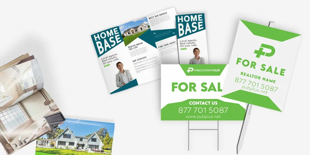 Printed real estate booklet